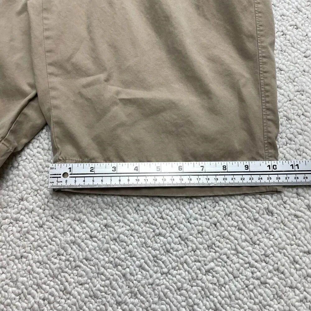 J.Crew 445 Shorts Mens 32 Cotton Beige Chino Straight Solid 10